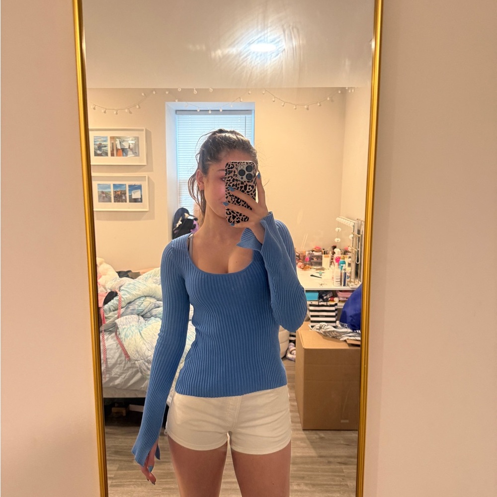 Women’s Ribbed Ling Sleeve